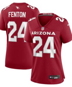 Women's Arizona Cardinals Rashad Fenton Cardinal Game Player Jersey JS5384 nicesnker
