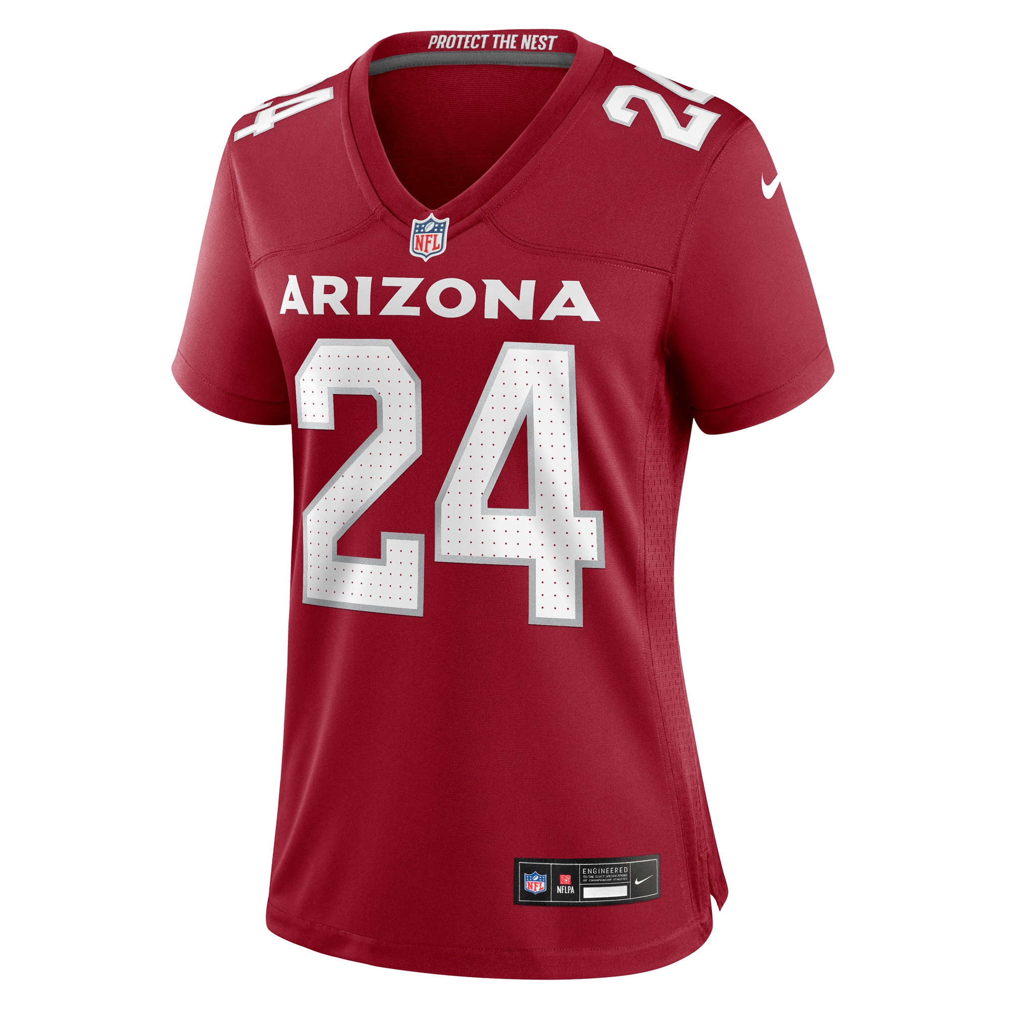 Women's Arizona Cardinals Rashad Fenton Cardinal Game Player Jersey JS5384 nicesnker - Image 2