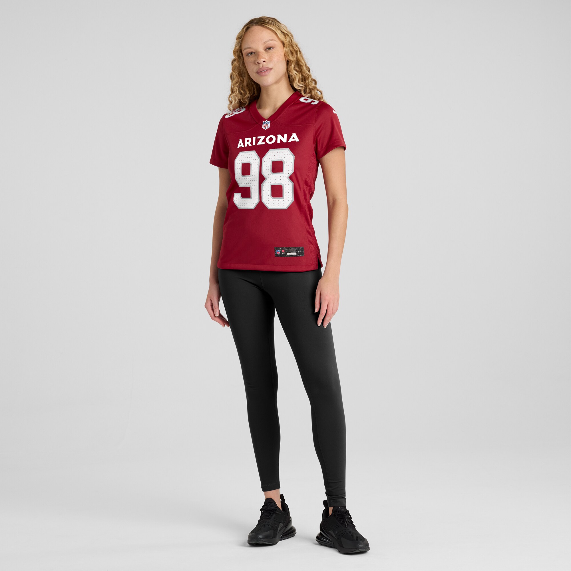 Women's Arizona Cardinals Roy Lopez Cardinal Game Jersey JS4320 nicesnker - Image 4