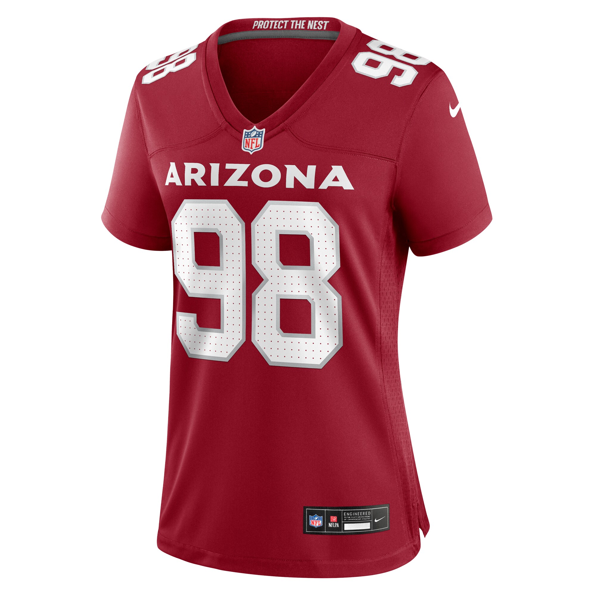 Women's Arizona Cardinals Roy Lopez Cardinal Game Jersey JS4320 nicesnker - Image 2