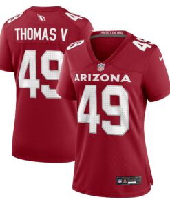Women's Arizona Cardinals Starling Thomas V Cardinal Team Game Jersey JS1733 nicesnker