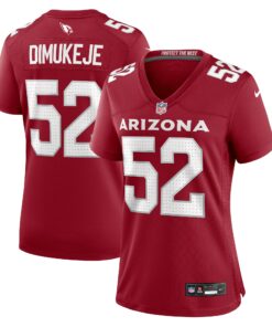 Women's Arizona Cardinals Victor Dimukeje Cardinal Game Jersey JS7733 nicesnker