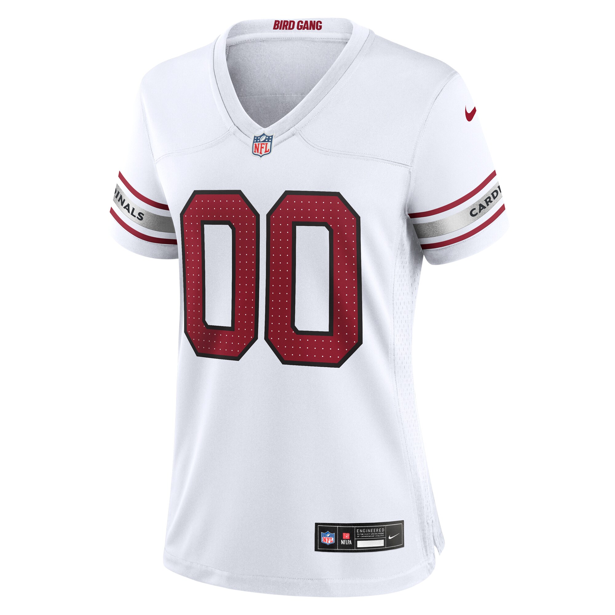 Women's Arizona Cardinals White Custom Game Jersey JS1673 nicesnker - Image 2
