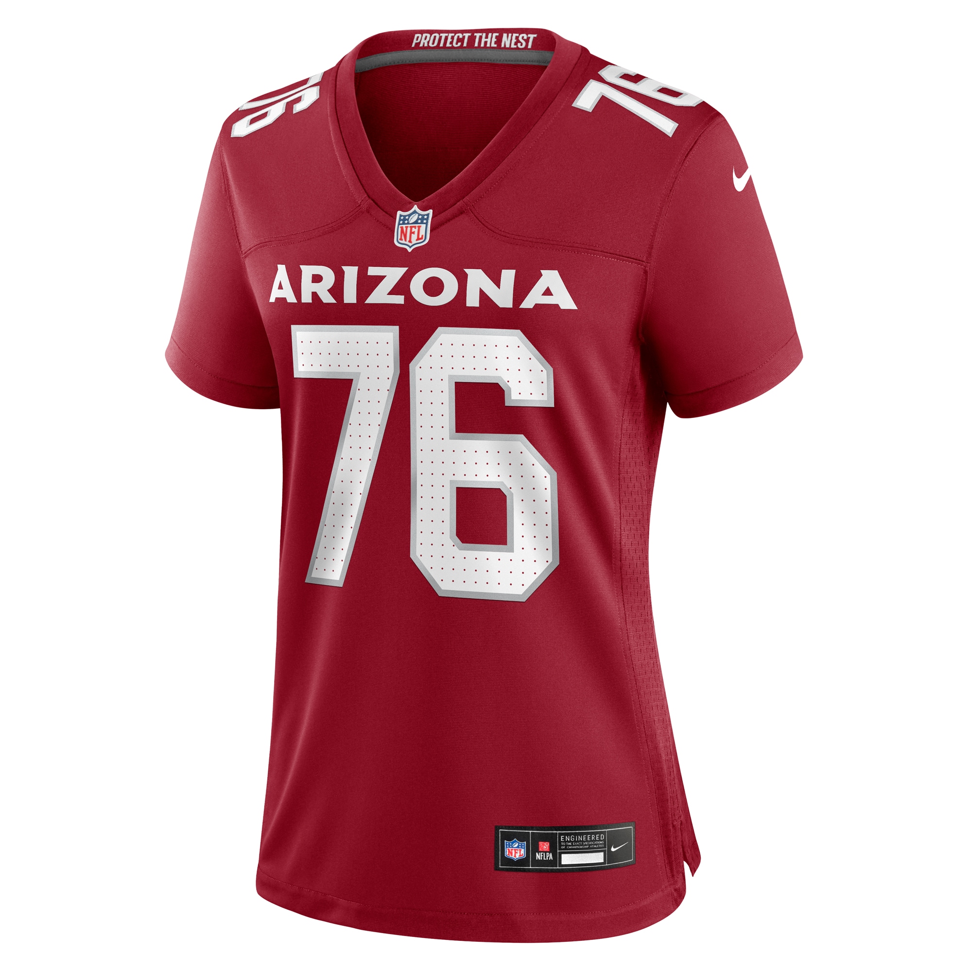 Women's Arizona Cardinals Will Hernandez Cardinal Game Jersey JS4578 nicesnker - Image 2