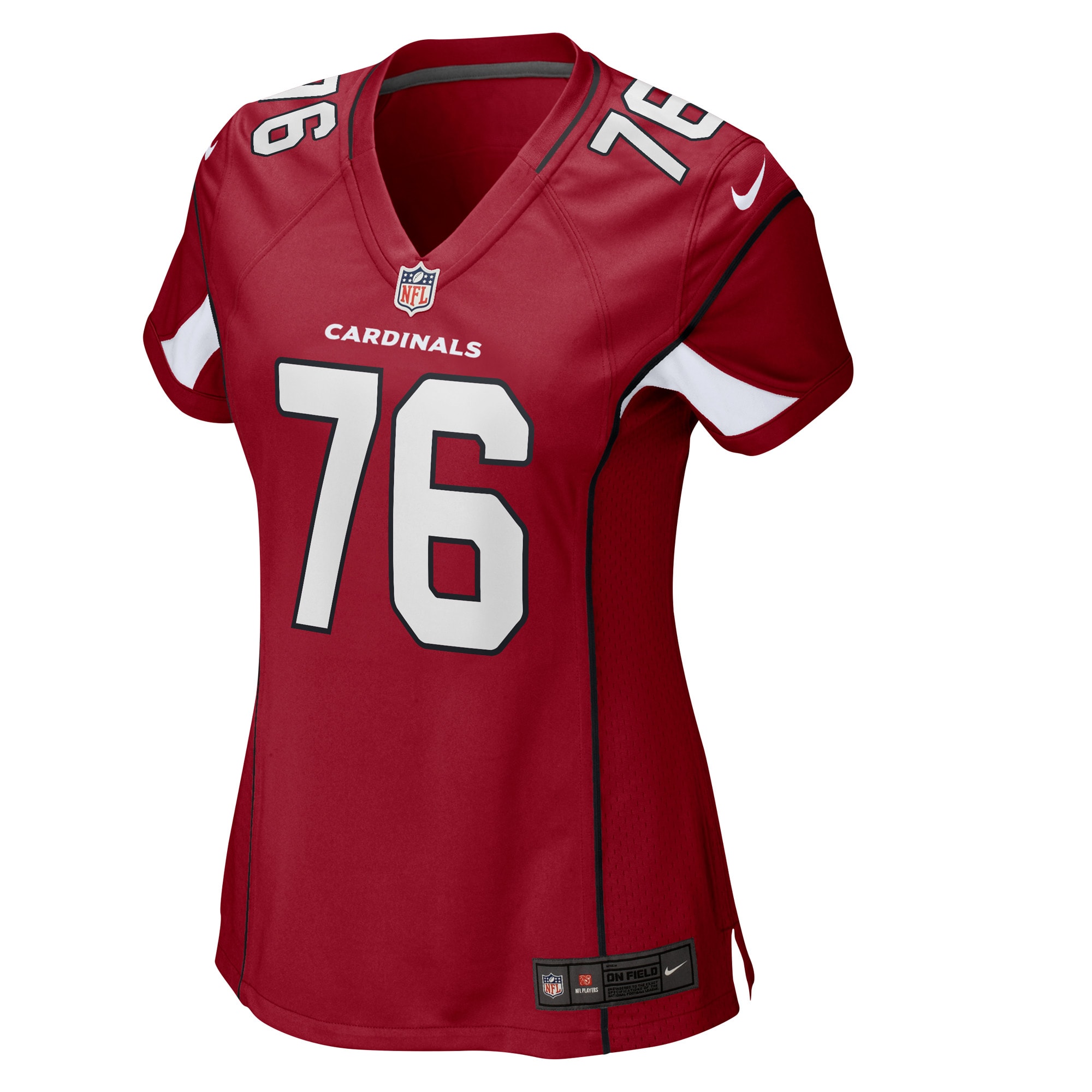 Women's Arizona Cardinals Will Hernandez Cardinal Game Player Jersey JS4429 nicesnker - Image 2