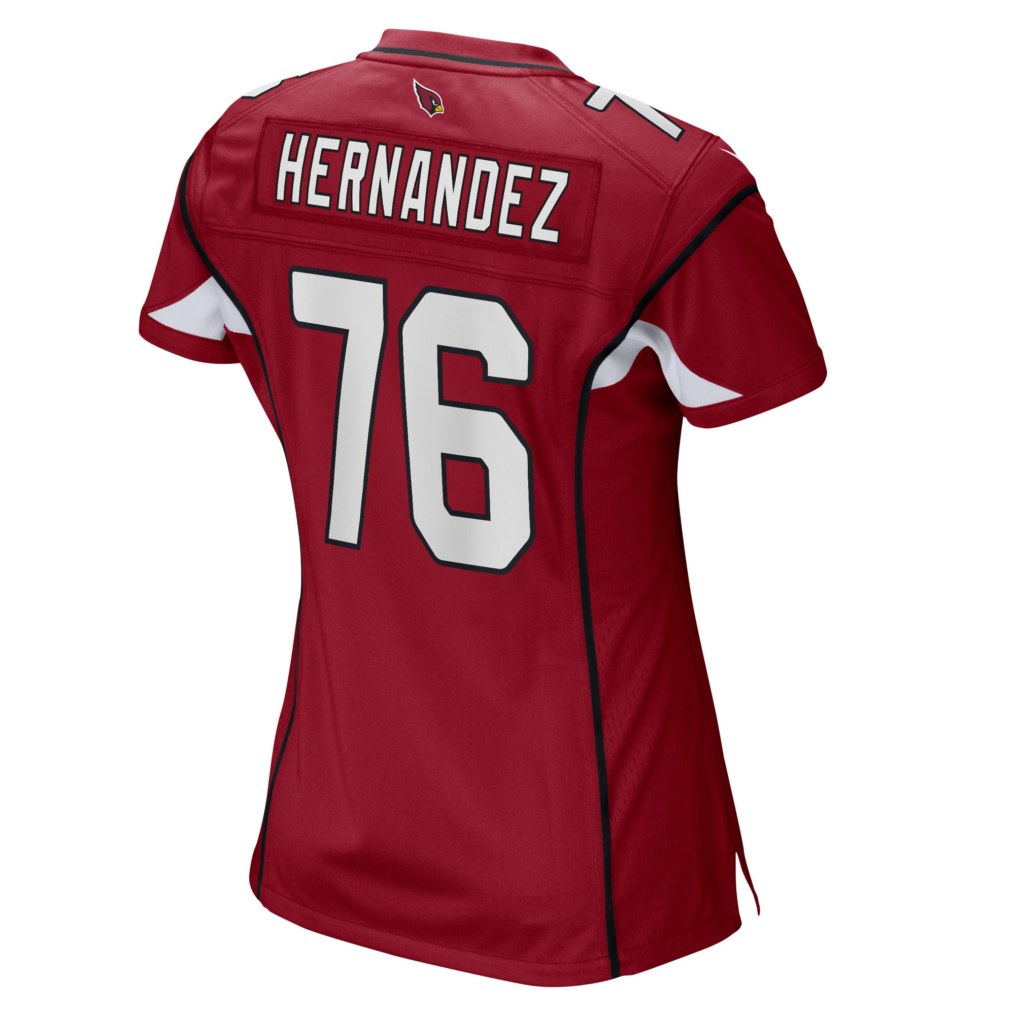 Women's Arizona Cardinals Will Hernandez Cardinal Game Player Jersey JS4429 nicesnker - Image 3