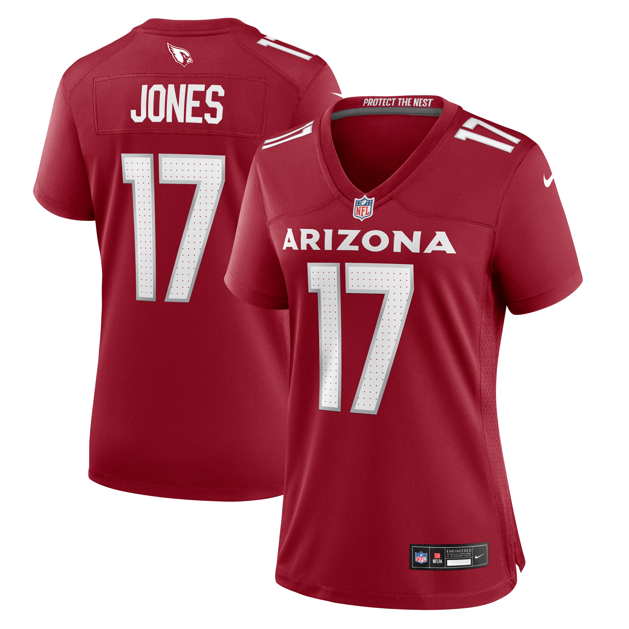 Women's Arizona Cardinals Zay Jones Cardinal Game Jersey JS6435 nicesnker