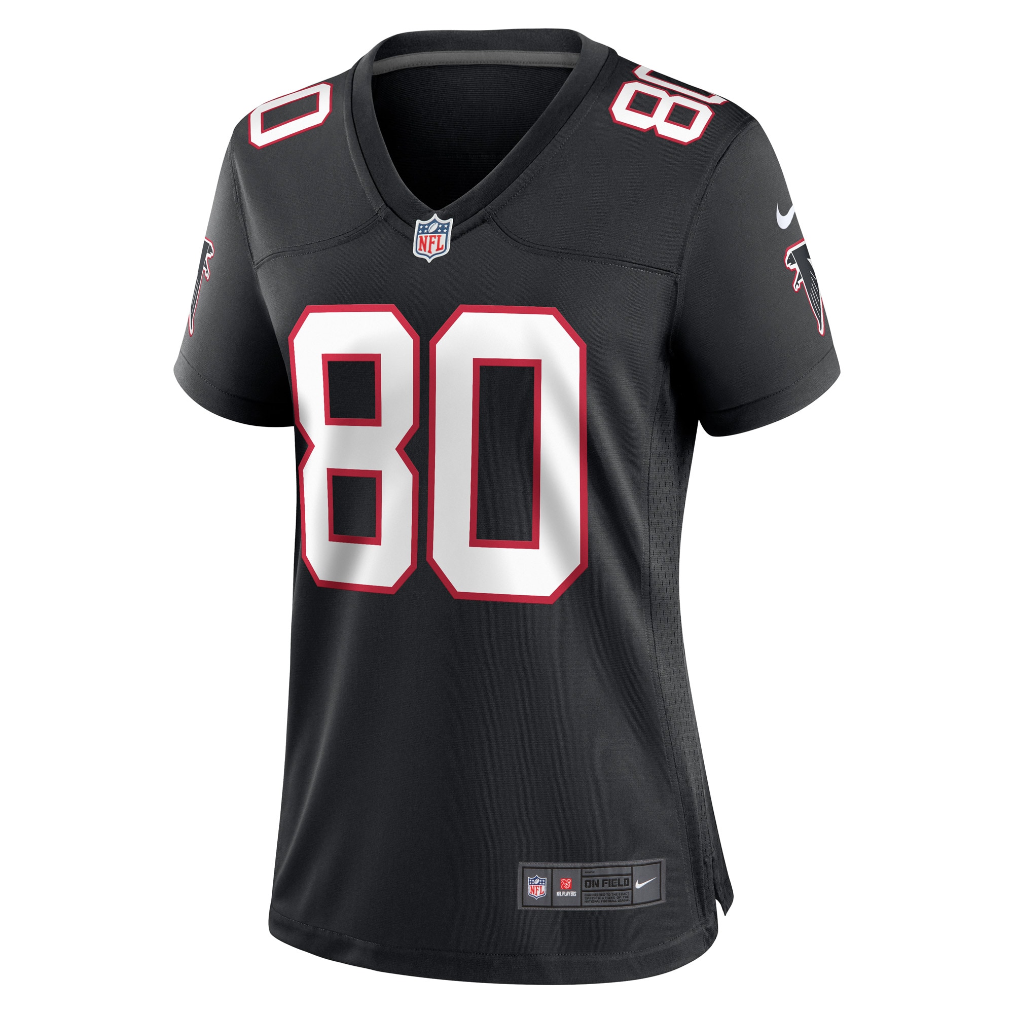 Women's Atlanta Falcons Andre Rison Black Retired Player Jersey JS6375 nicesnker - Image 2