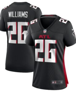 Women's Atlanta Falcons Avery Williams Black Game Jersey JS6834 nicesnker