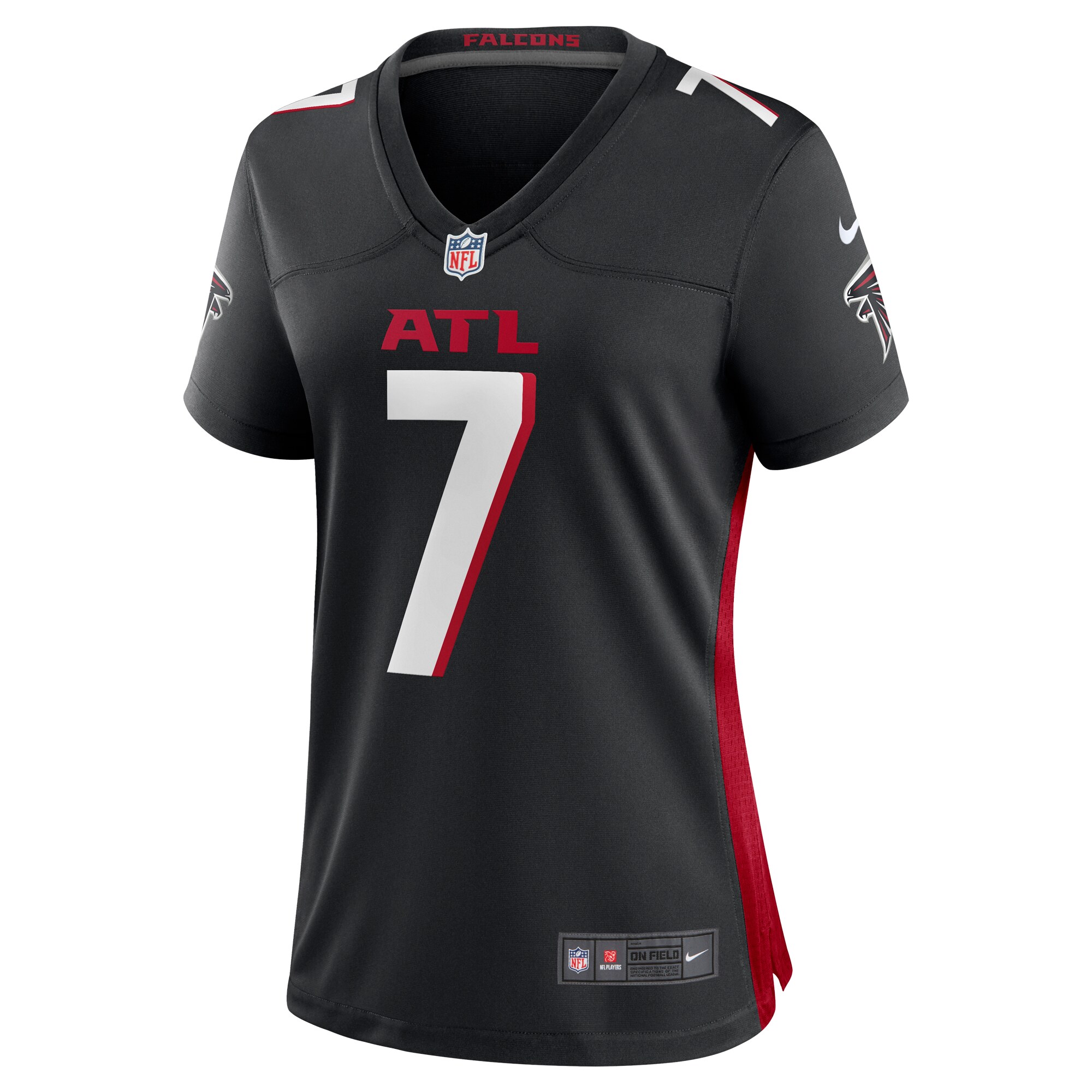 Women's Atlanta Falcons Bijan Robinson Black Player Jersey JS2355 nicesnker - Image 2