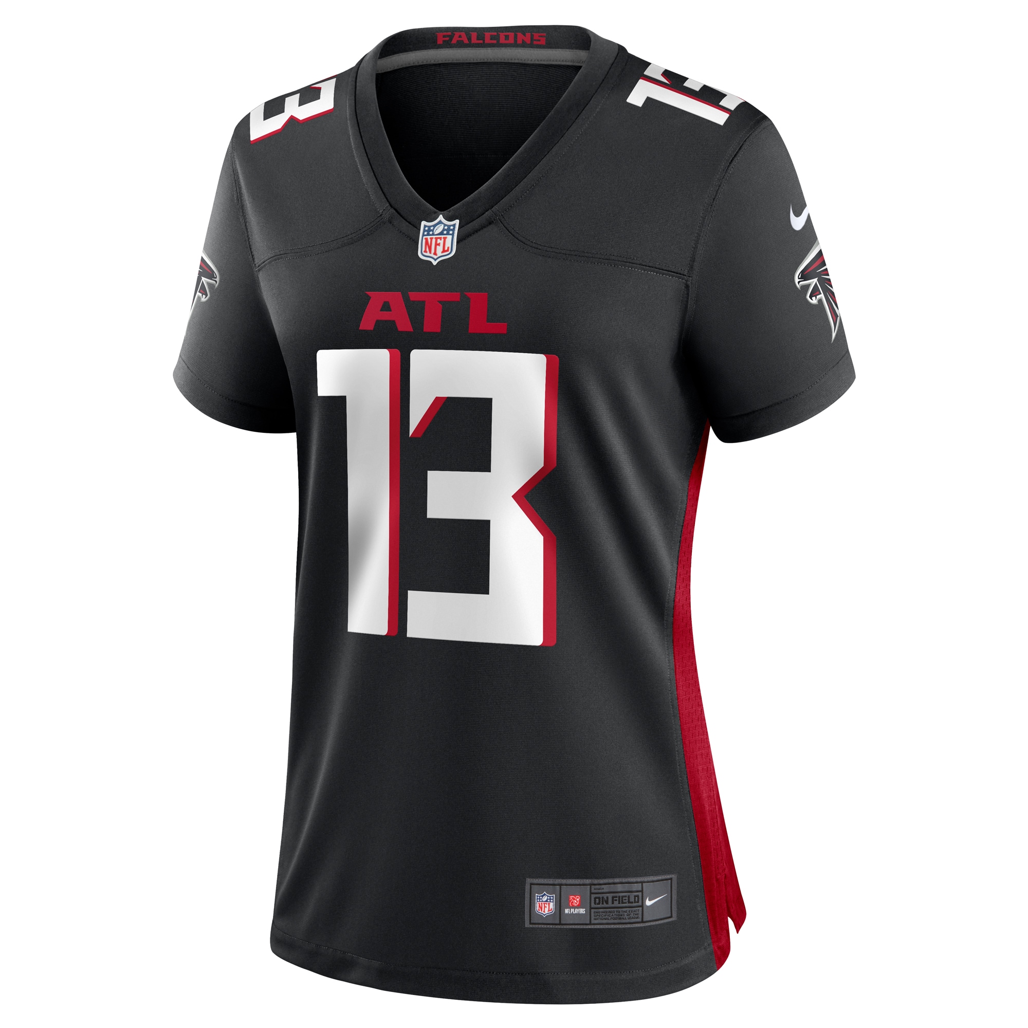 Women's Atlanta Falcons Bradley Pinion Black Game Player Jersey JS5301 nicesnker - Image 2