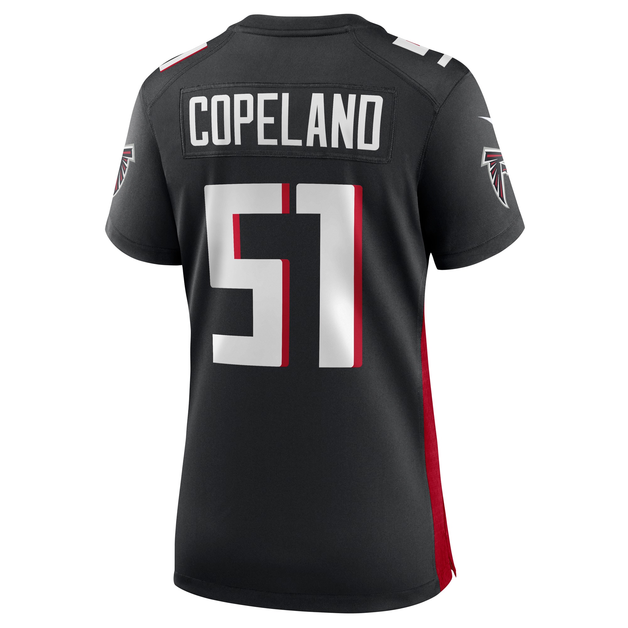 Women's Atlanta Falcons Brandon Copeland Black Game Player Jersey JS3023 nicesnker - Image 3