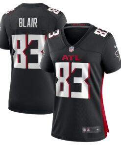 Women's Atlanta Falcons Chris Blair Black Game Jersey JS1781 nicesnker