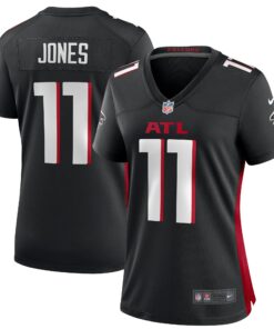 Women's Atlanta Falcons Julio Jones Black Game Jersey JS1368 nicesnker