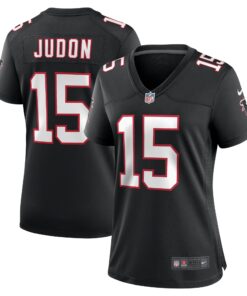 Women's Atlanta Falcons Matthew Judon Black Player Game Jersey JS1757 nicesnker