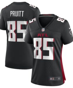 Women's Atlanta Falcons MyCole Pruitt Black Game Player Jersey JS6056 nicesnker