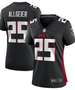 Women's Atlanta Falcons Tyler Allgeier Black Player Game Jersey JS1143 nicesnker