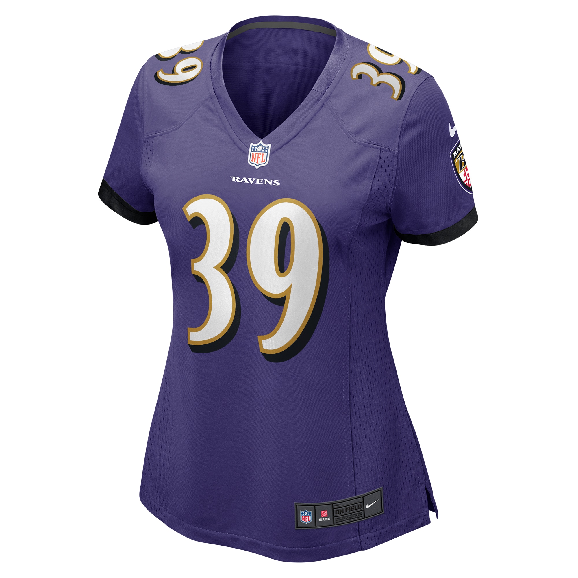 Women's Baltimore Ravens Duron Harmon Purple Game Jersey JS1226 nicesnker - Image 2