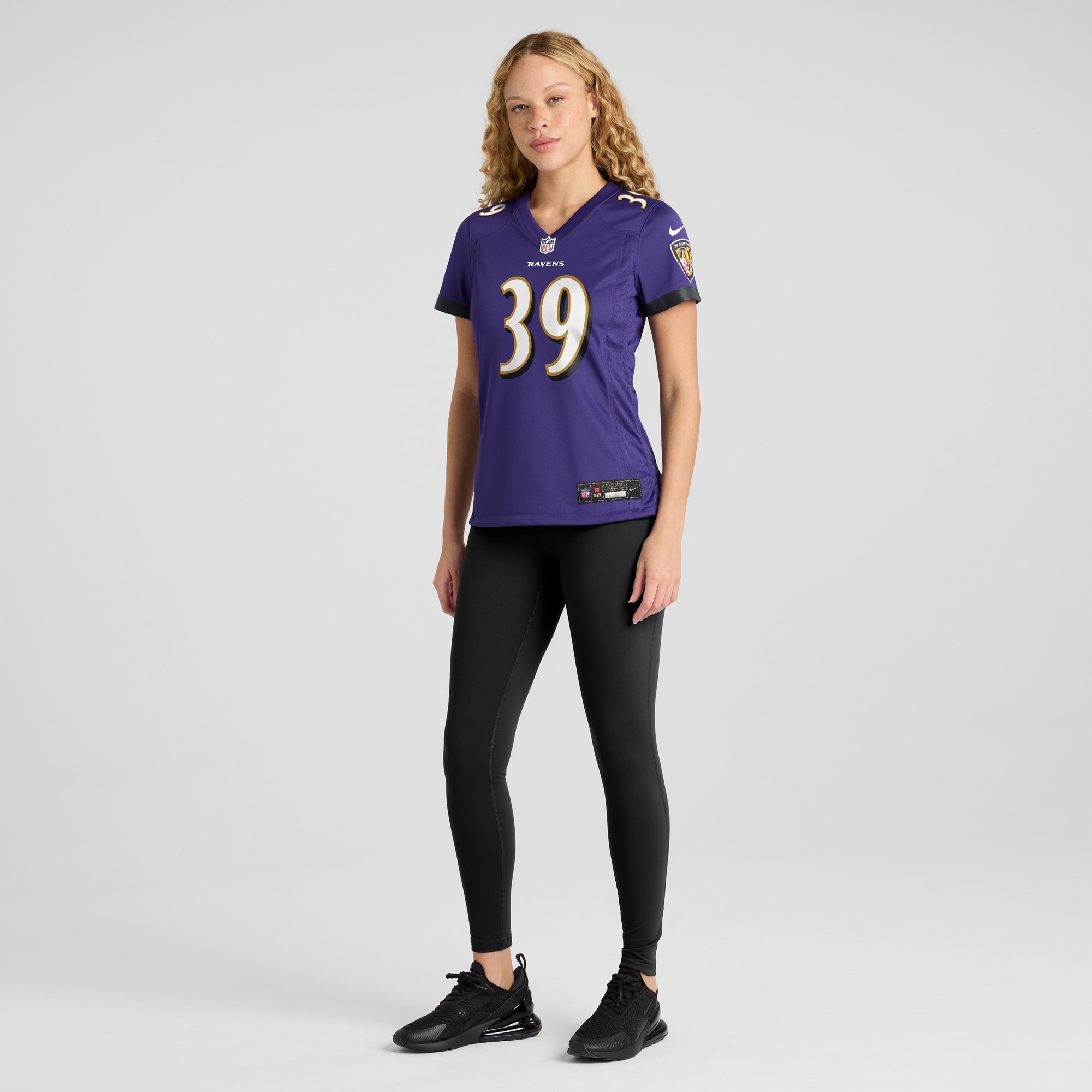 Women's Baltimore Ravens Duron Harmon Purple Game Jersey JS1226 nicesnker - Image 4