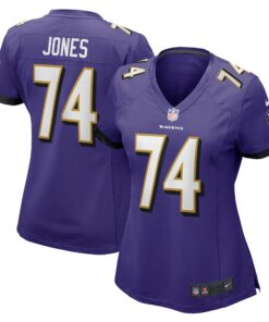 Women's Baltimore Ravens Josh Jones Purple Game Jersey JS1845 nicesnker