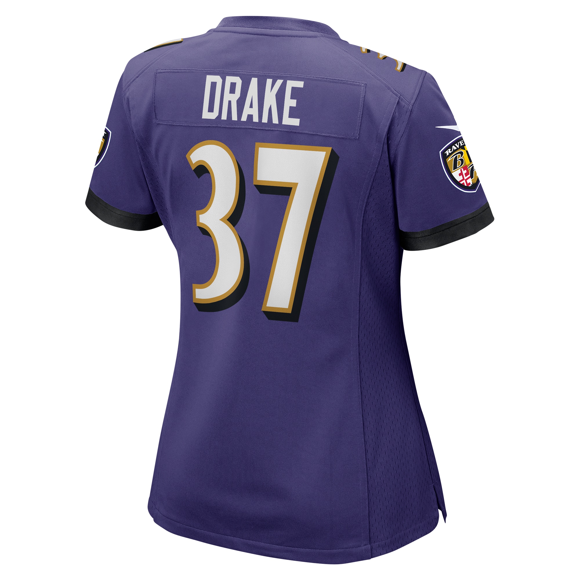 Women's Baltimore Ravens Kenyan Drake Purple Game Jersey JS5436 nicesnker - Image 3