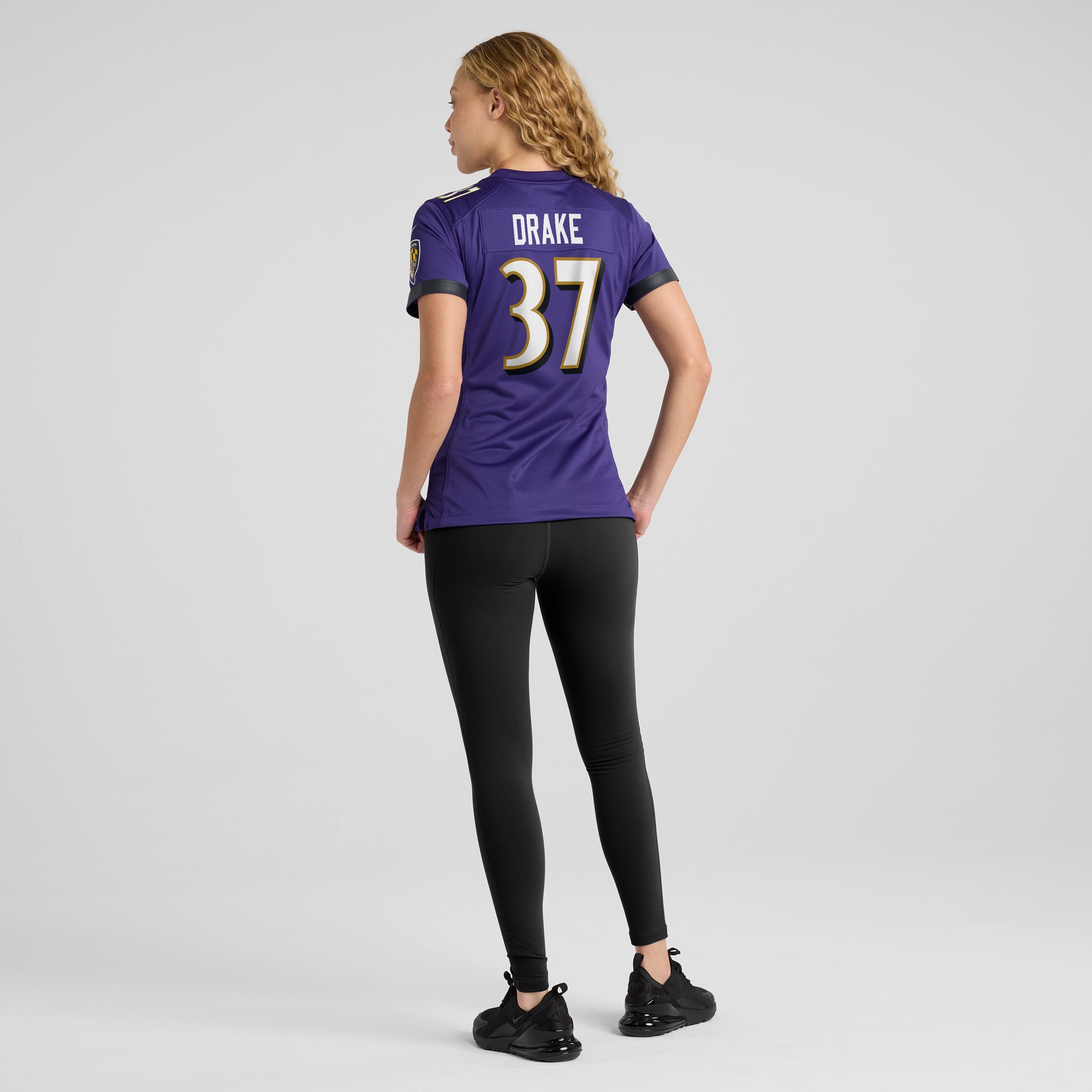 Women's Baltimore Ravens Kenyan Drake Purple Game Jersey JS5436 nicesnker - Image 5