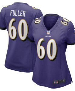 Women's Baltimore Ravens Kyle Fuller Purple Game Jersey JS2590 nicesnker