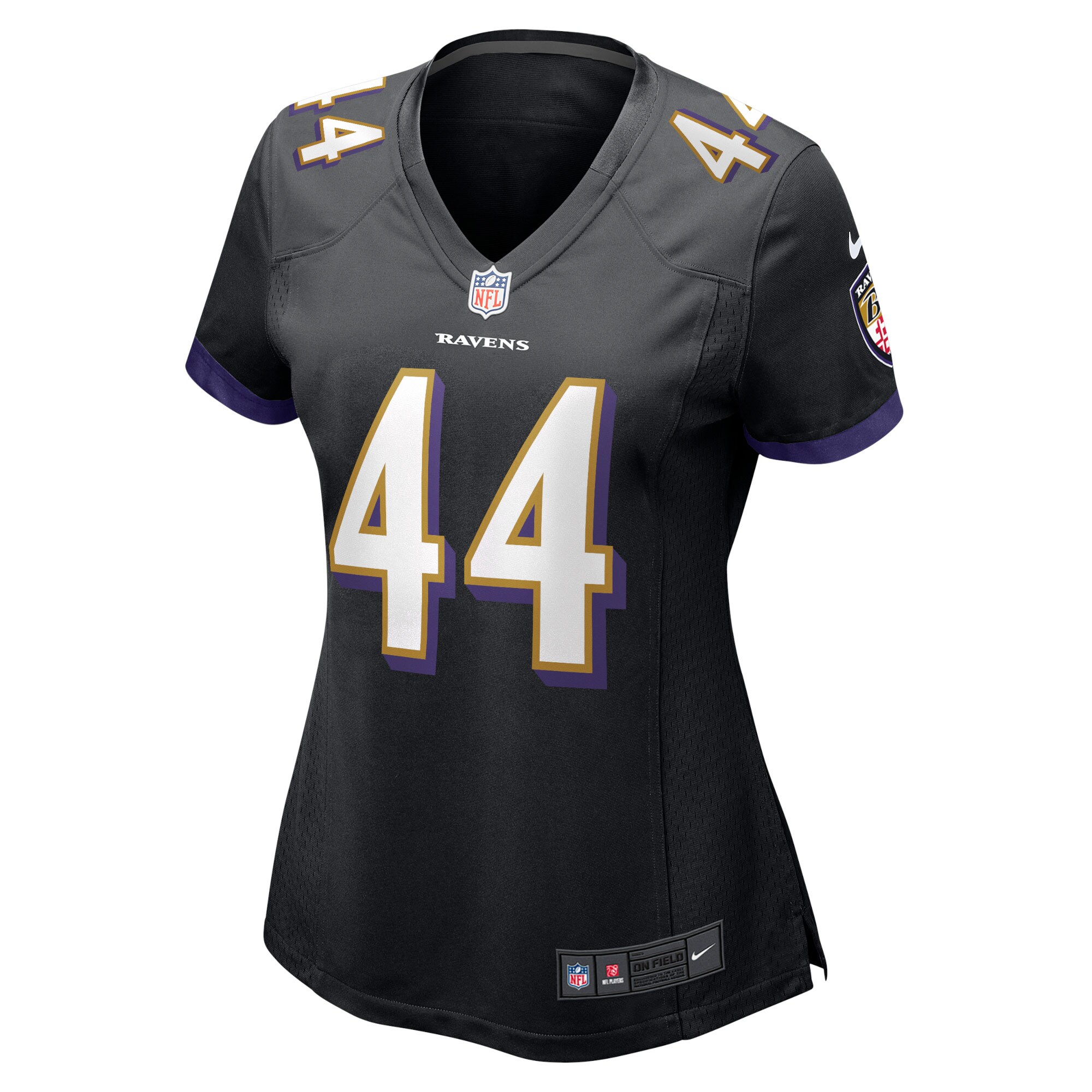 Women's Baltimore Ravens Marlon Humphrey Black Game Jersey JS7431 nicesnker - Image 2