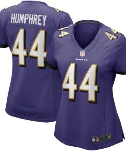 Women's Baltimore Ravens Marlon Humphrey Purple Game Player Jersey JS7484 nicesnker