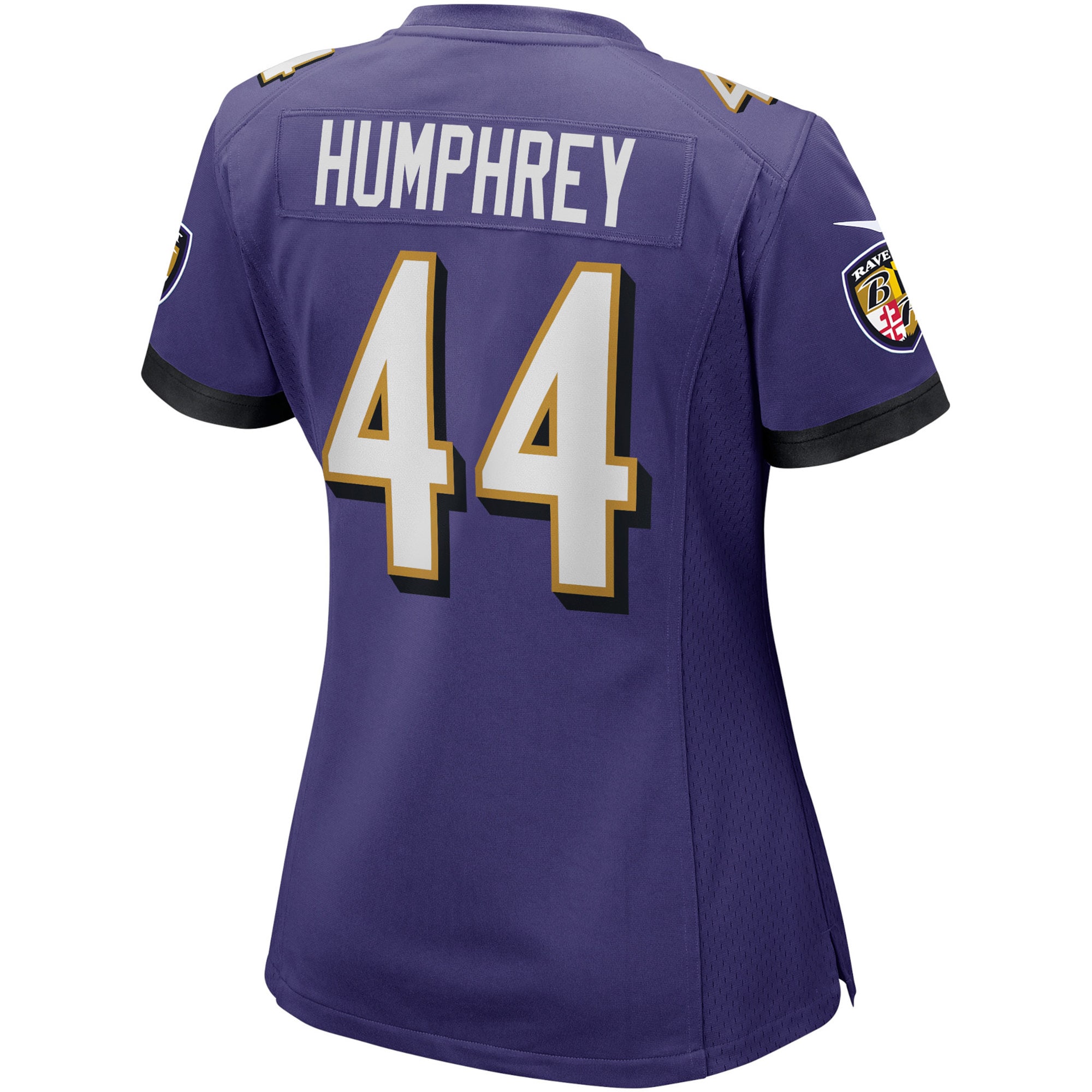Women's Baltimore Ravens Marlon Humphrey Purple Game Player Jersey JS7484 nicesnker - Image 3