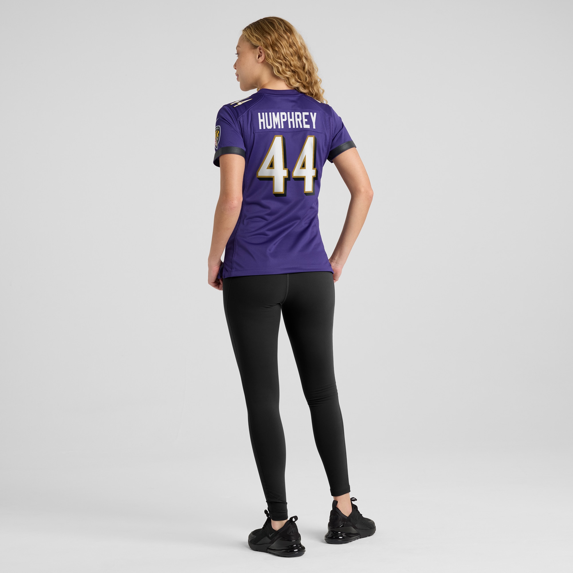 Women's Baltimore Ravens Marlon Humphrey Purple Game Player Jersey JS7484 nicesnker - Image 5