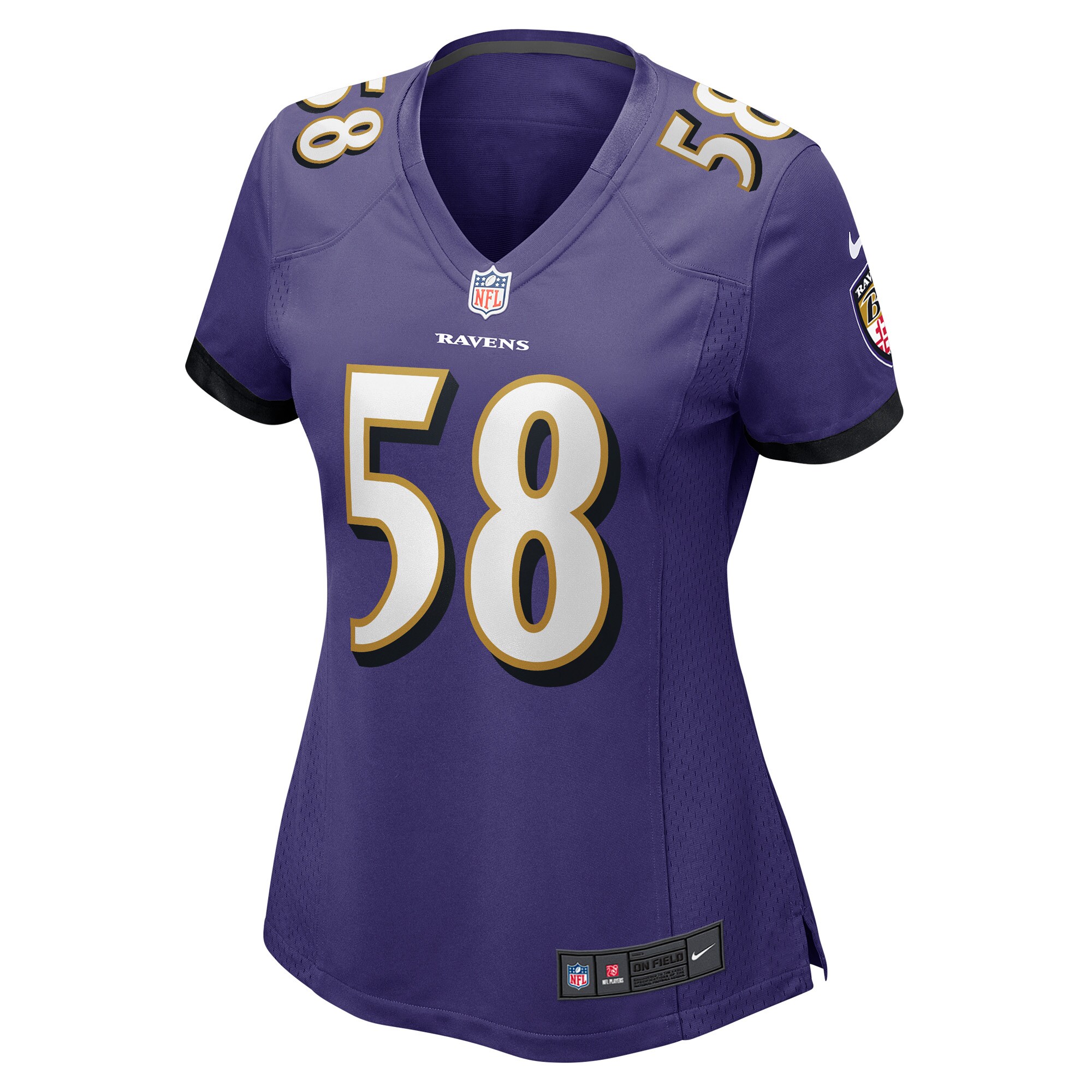 Women's Baltimore Ravens Michael Pierce Purple Game Jersey JS9928 nicesnker - Image 2