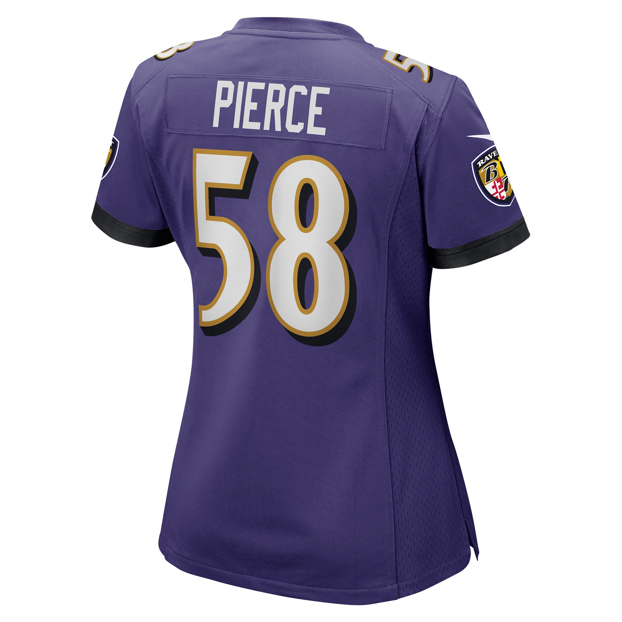 Women's Baltimore Ravens Michael Pierce Purple Player Game Jersey JS7190 nicesnker - Image 3