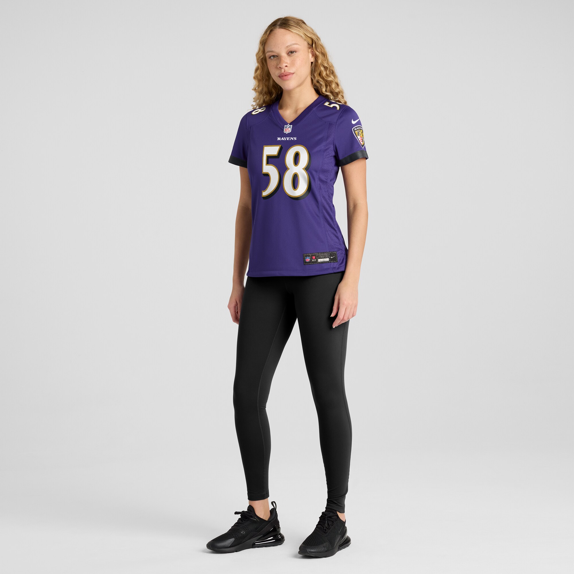 Women's Baltimore Ravens Michael Pierce Purple Player Game Jersey JS7190 nicesnker - Image 4
