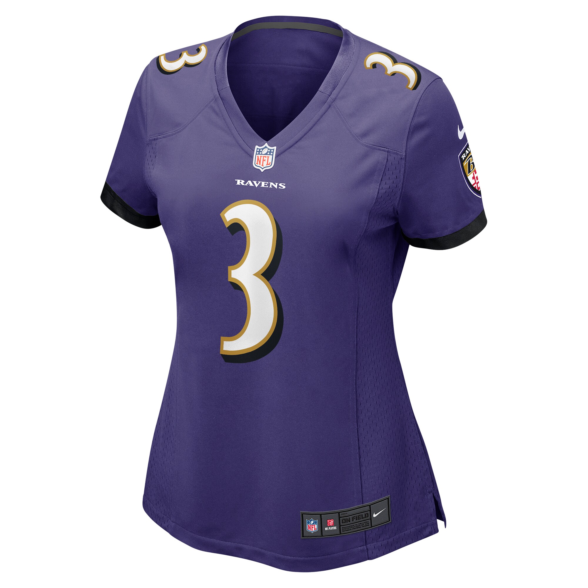 Women's Baltimore Ravens Odell Beckham Jr. Purple Game Jersey JS7448 nicesnker - Image 2
