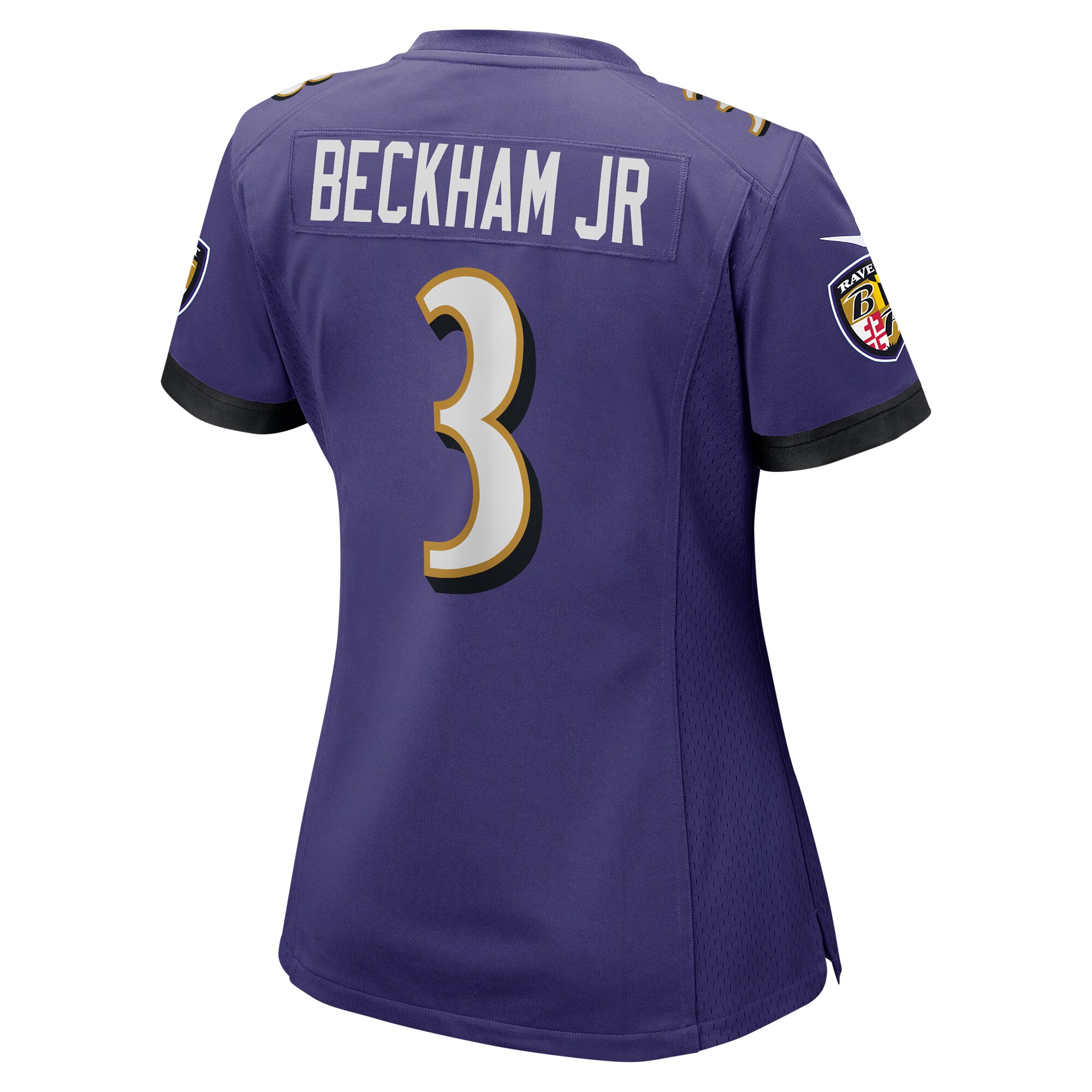 Women's Baltimore Ravens Odell Beckham Jr. Purple Game Jersey JS7448 nicesnker - Image 3