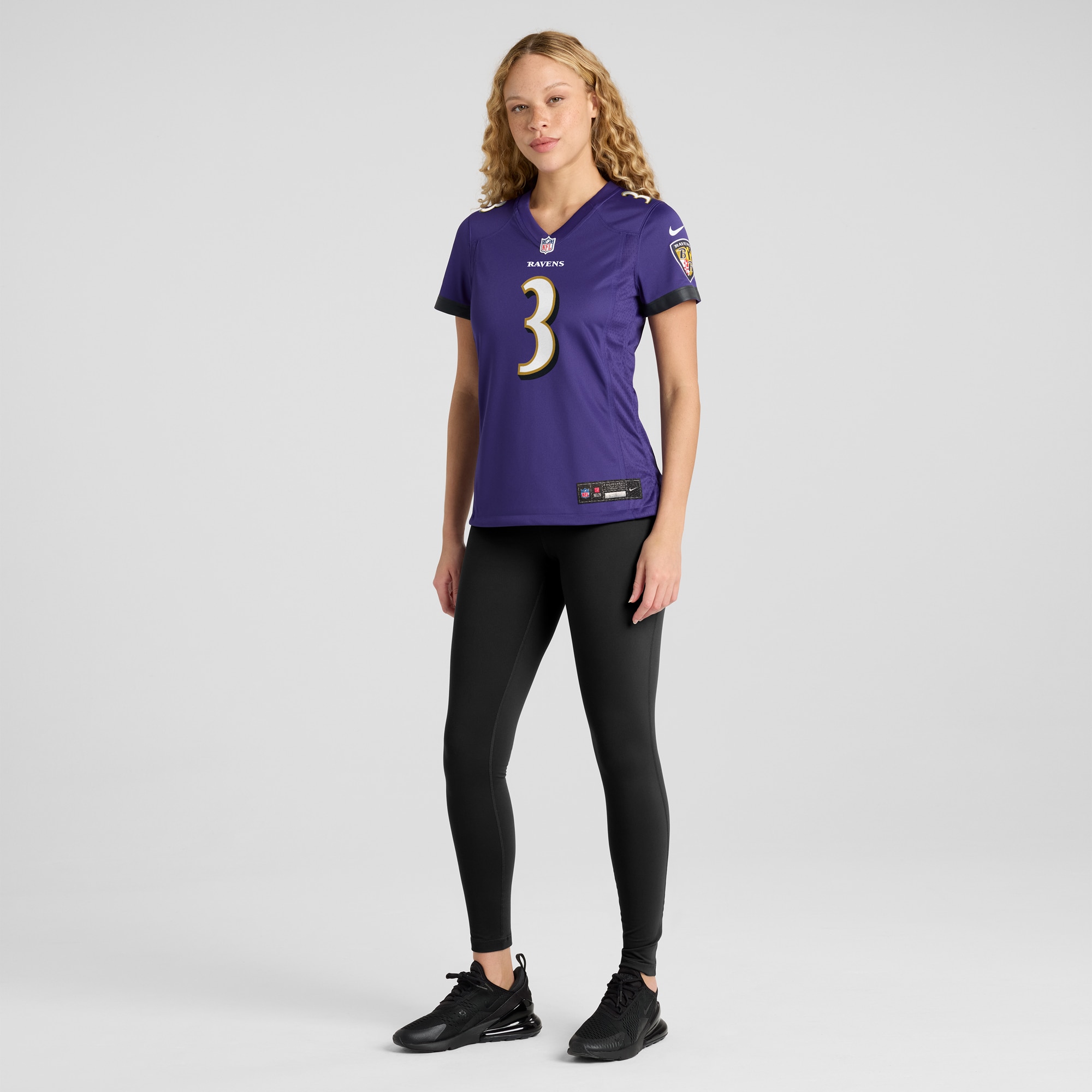 Women's Baltimore Ravens Odell Beckham Jr. Purple Game Jersey JS7448 nicesnker - Image 4