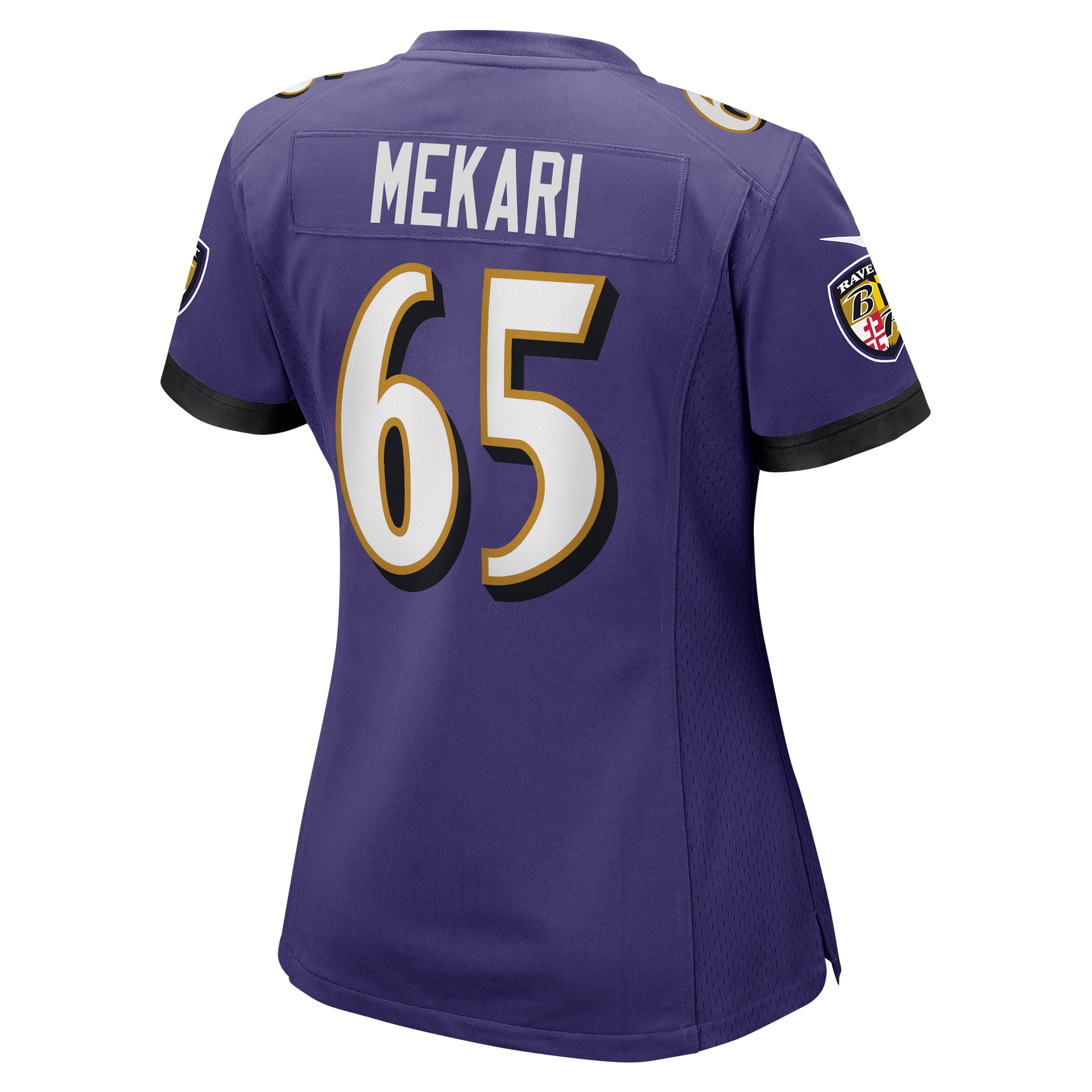 Women's Baltimore Ravens Patrick Mekari Purple Game Jersey JS9140 nicesnker - Image 3
