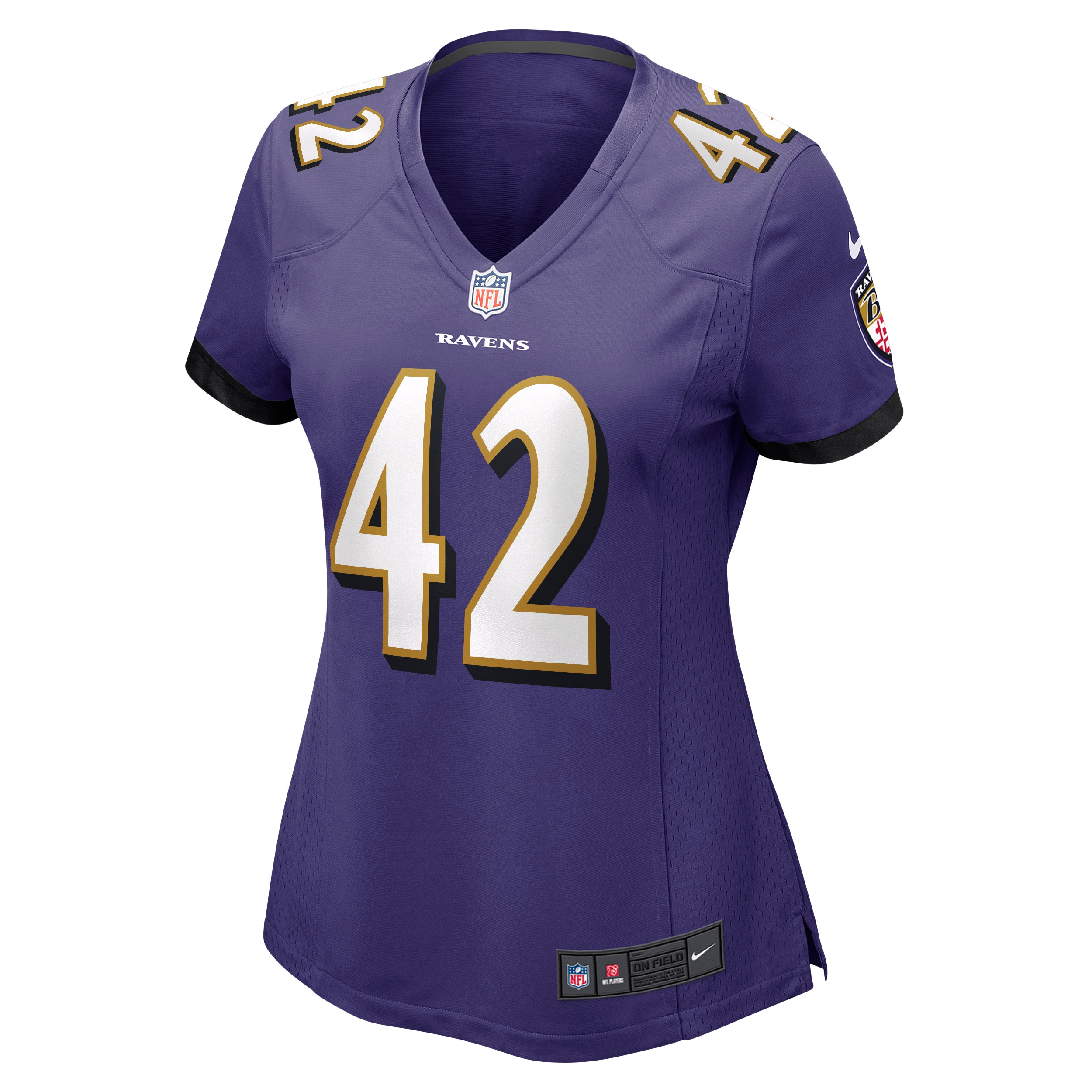 Women's Baltimore Ravens Patrick Ricard Purple Game Jersey JS3425 nicesnker - Image 2