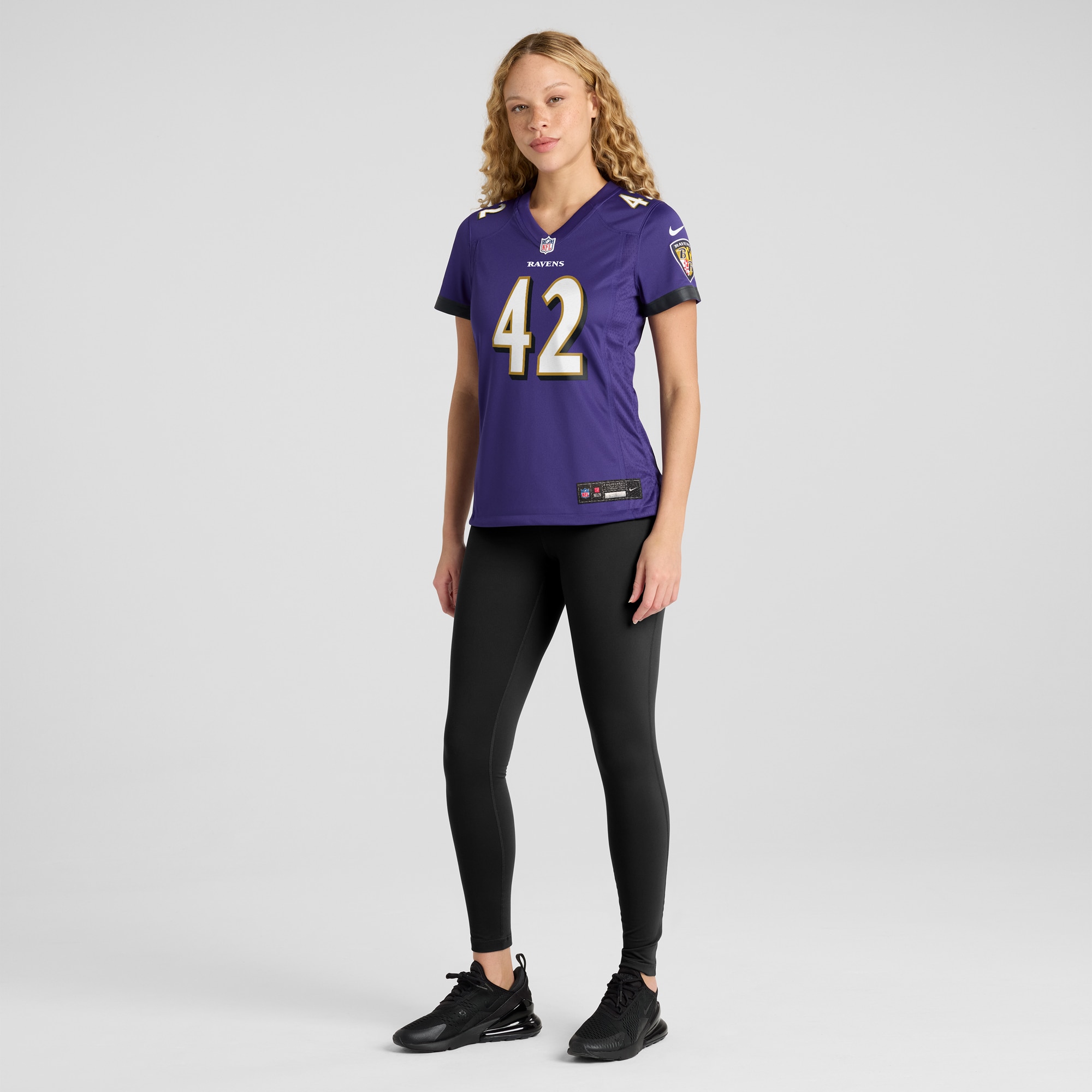 Women's Baltimore Ravens Patrick Ricard Purple Game Jersey JS3425 nicesnker - Image 4