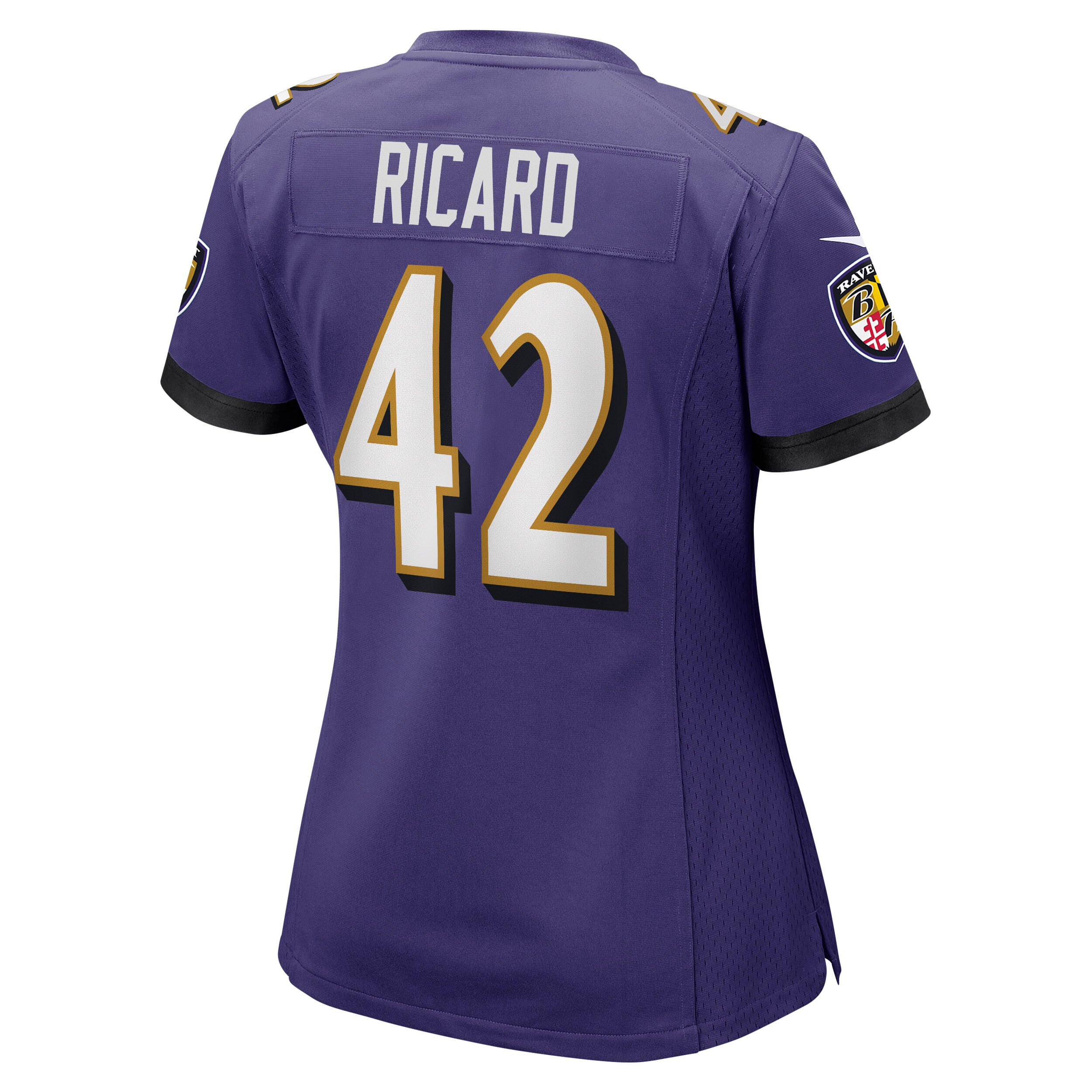 Women's Baltimore Ravens Patrick Ricard Purple Game Jersey JS3425 nicesnker - Image 3