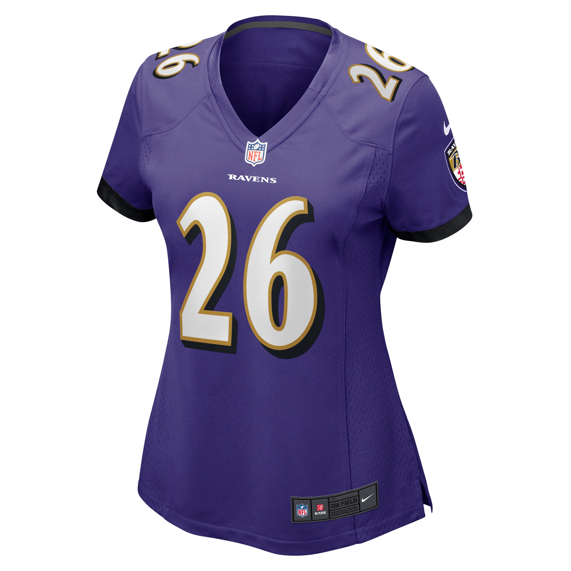 Women's Baltimore Ravens Rasheen Ali Purple Game Jersey JS9826 nicesnker - Image 2