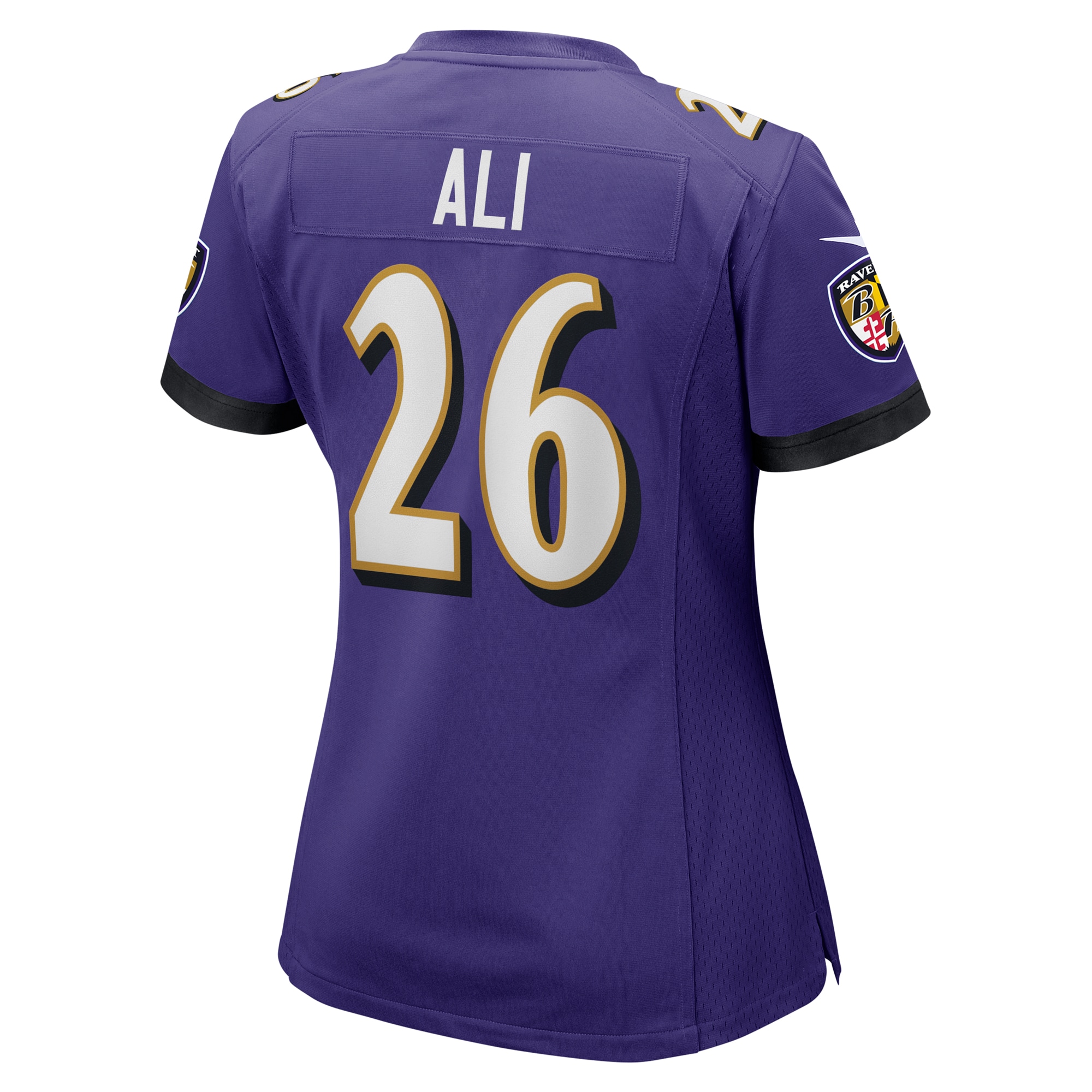 Women's Baltimore Ravens Rasheen Ali Purple Game Jersey JS9826 nicesnker - Image 3