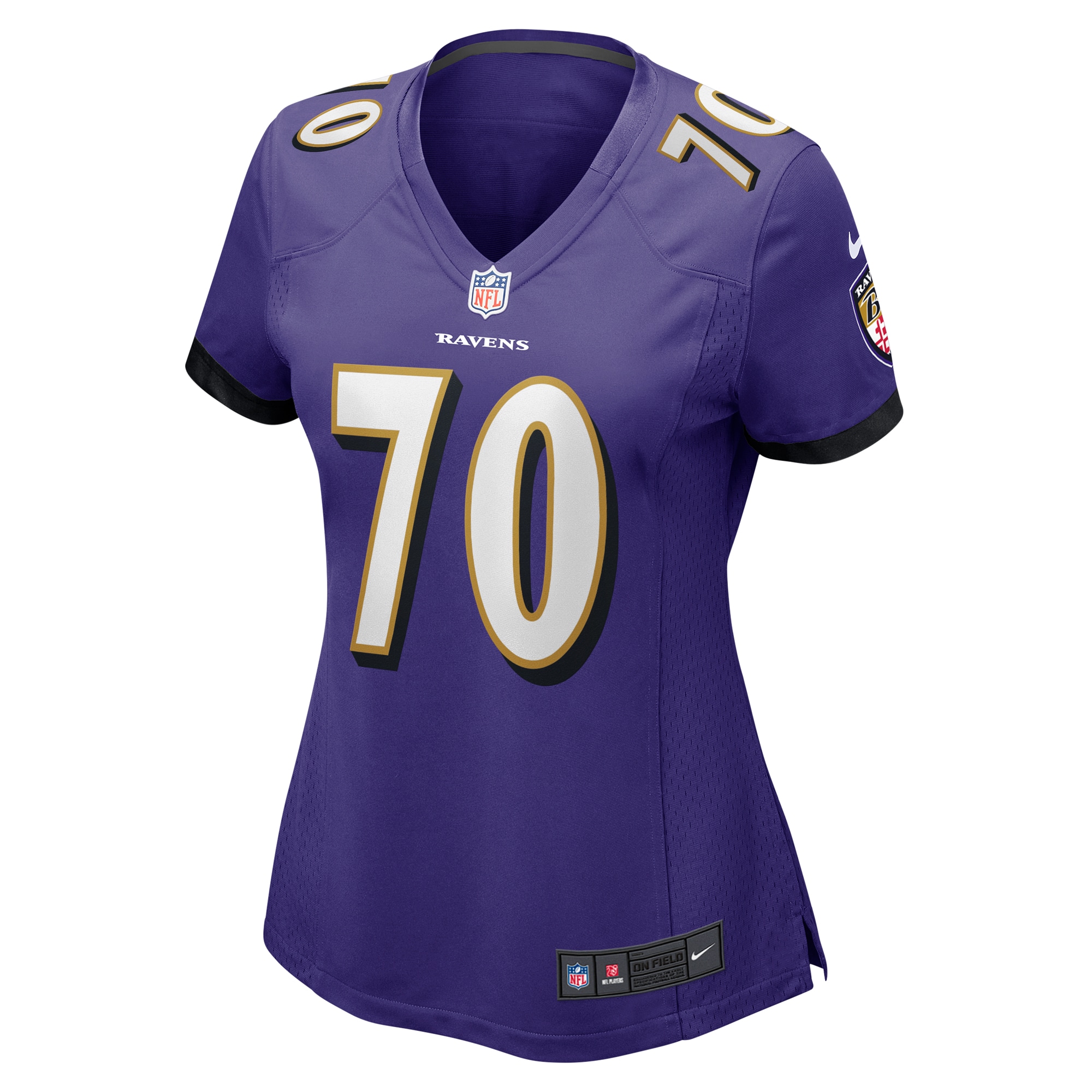 Women's Baltimore Ravens Roger Rosengarten Purple Game Jersey JS7077 nicesnker - Image 2