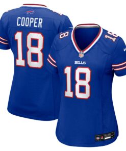 Women's Buffalo Bills Amari Cooper Royal Game Jersey JS1433 nicesnker