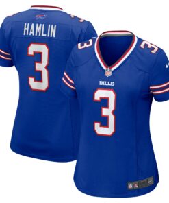 Women's Buffalo Bills Damar Hamlin Royal Game Jersey JS7260 nicesnker