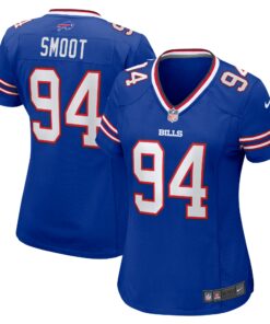 Women's Buffalo Bills Dawuane Smoot Royal Game Jersey JS4747 nicesnker