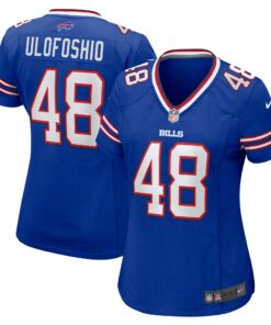 Women's Buffalo Bills Edefuan Ulofoshio Royal Game Jersey JS6234 nicesnker
