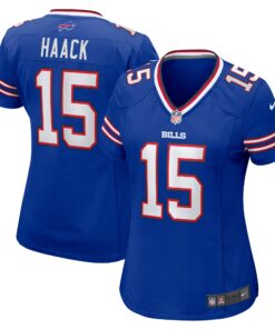Women's Buffalo Bills Matt Haack Royal Game Jersey JS3256 nicesnker