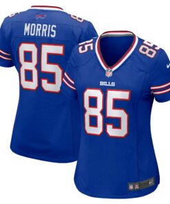 Women's Buffalo Bills Quintin Morris Royal Game Player Jersey JS8733 nicesnker